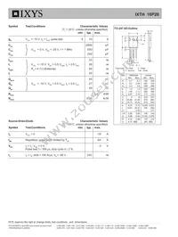 IXTH16P20 Datasheet Page 2