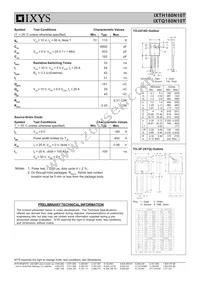 IXTH180N10T Datasheet Page 2