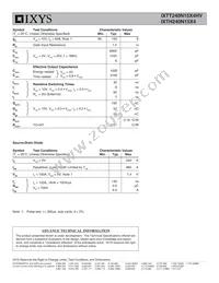IXTH240N15X4 Datasheet Page 2