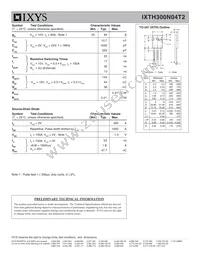 IXTH300N04T2 Datasheet Page 2
