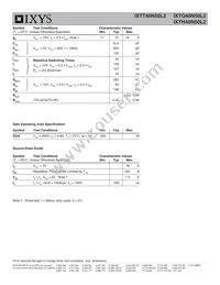 IXTH40N50L2 Datasheet Page 2