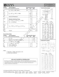 IXTH440N055T2 Datasheet Page 2