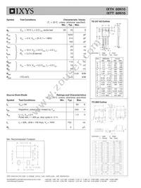 IXTH60N10 Datasheet Page 2