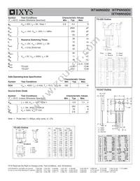 IXTH6N50D2 Datasheet Page 2