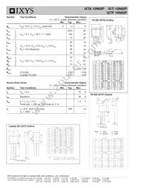 IXTI10N60P Datasheet Page 2