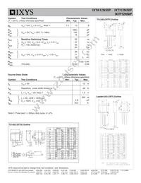 IXTI12N50P Datasheet Page 2