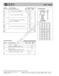 IXTK110N30 Datasheet Page 2