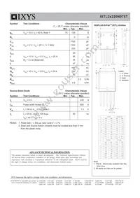 IXTL2X220N075T Datasheet Page 2