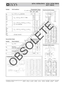 IXTM67N10 Datasheet Page 2