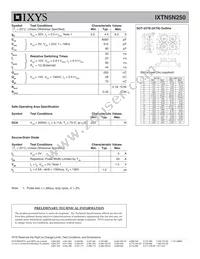 IXTN5N250 Datasheet Page 2