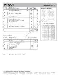 IXTN600N04T2 Datasheet Page 2