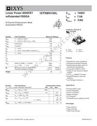 IXTN8N150L Datasheet Cover