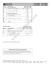 IXTP1N80P Datasheet Page 2