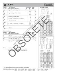 IXTP1R6N50P Datasheet Page 2