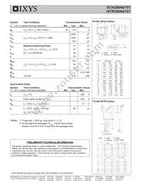 IXTP200N075T Datasheet Page 2