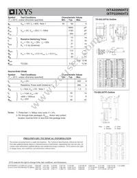 IXTP220N04T2 Datasheet Page 2