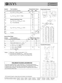 IXTP90N055T Datasheet Page 2
