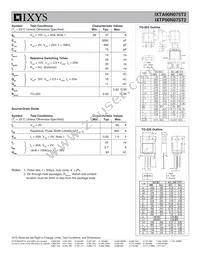 IXTP90N075T2 Datasheet Page 2