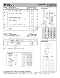 IXTP96P085T Datasheet Page 2