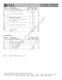 IXTQ10P50P Datasheet Page 2