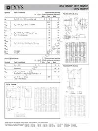 IXTQ16N50P Datasheet Page 2