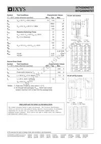 IXTQ200N075T Datasheet Page 2