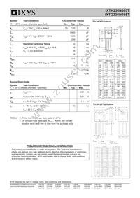 IXTQ230N085T Datasheet Page 2