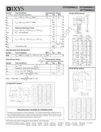 IXTQ30N60L2 Datasheet Page 2