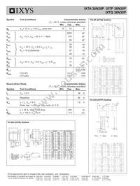 IXTQ36N30P Datasheet Page 2