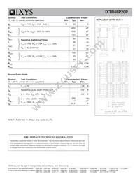 IXTR48P20P Datasheet Page 2