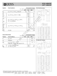 IXTT140N10P Datasheet Page 2