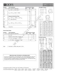 IXTT1N300P3HV Datasheet Page 2