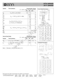 IXTT20N50D Datasheet Page 2