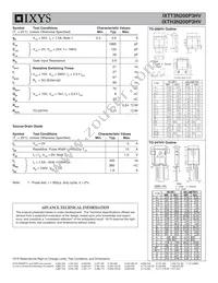 IXTT3N200P3HV Datasheet Page 2