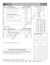 IXTT48P20P Datasheet Page 2