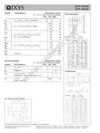 IXTT6N120 Datasheet Page 2