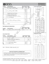 IXTT75N10L2 Datasheet Page 2