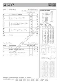 IXTT8P50 Datasheet Page 2