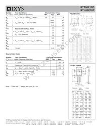 IXTT90P10P Datasheet Page 2