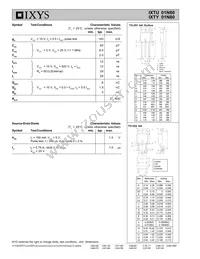 IXTU01N80 Datasheet Page 2