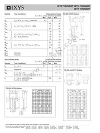 IXTU1R4N60P Datasheet Page 2