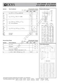 IXTV22N50PS Datasheet Page 2