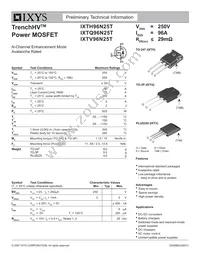 IXTV96N25T Datasheet Cover