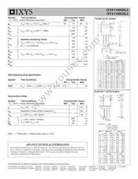 IXTX110N20L2 Datasheet Page 2