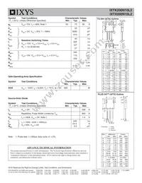 IXTX200N10L2 Datasheet Page 2