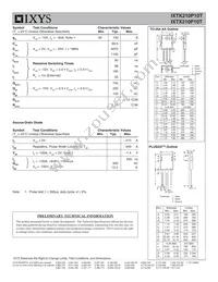 IXTX210P10T Datasheet Page 2