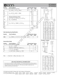 IXTX5N250 Datasheet Page 2