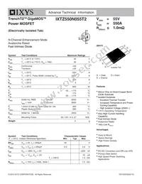 IXTZ550N055T2 Datasheet Cover