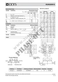 IXUN350N10 Datasheet Page 2