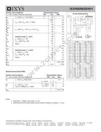 IXXH60N65B4H1 Datasheet Page 2